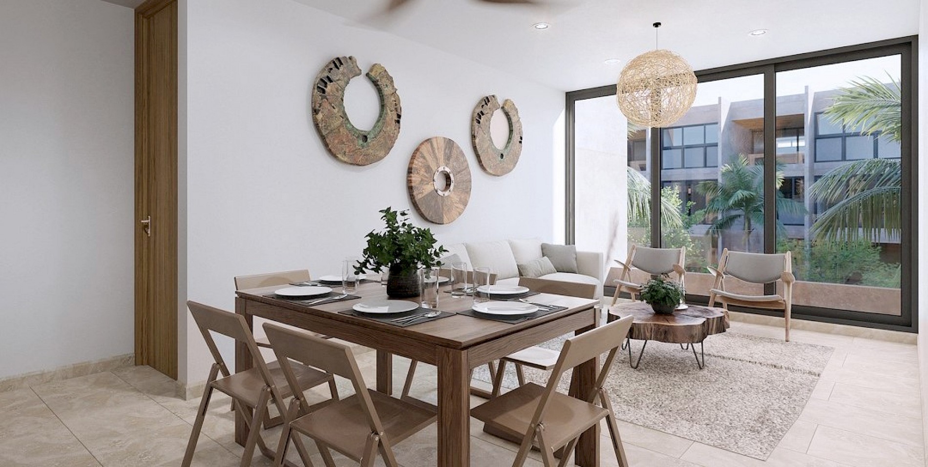 Departamento en Homu Temozón, mod. C