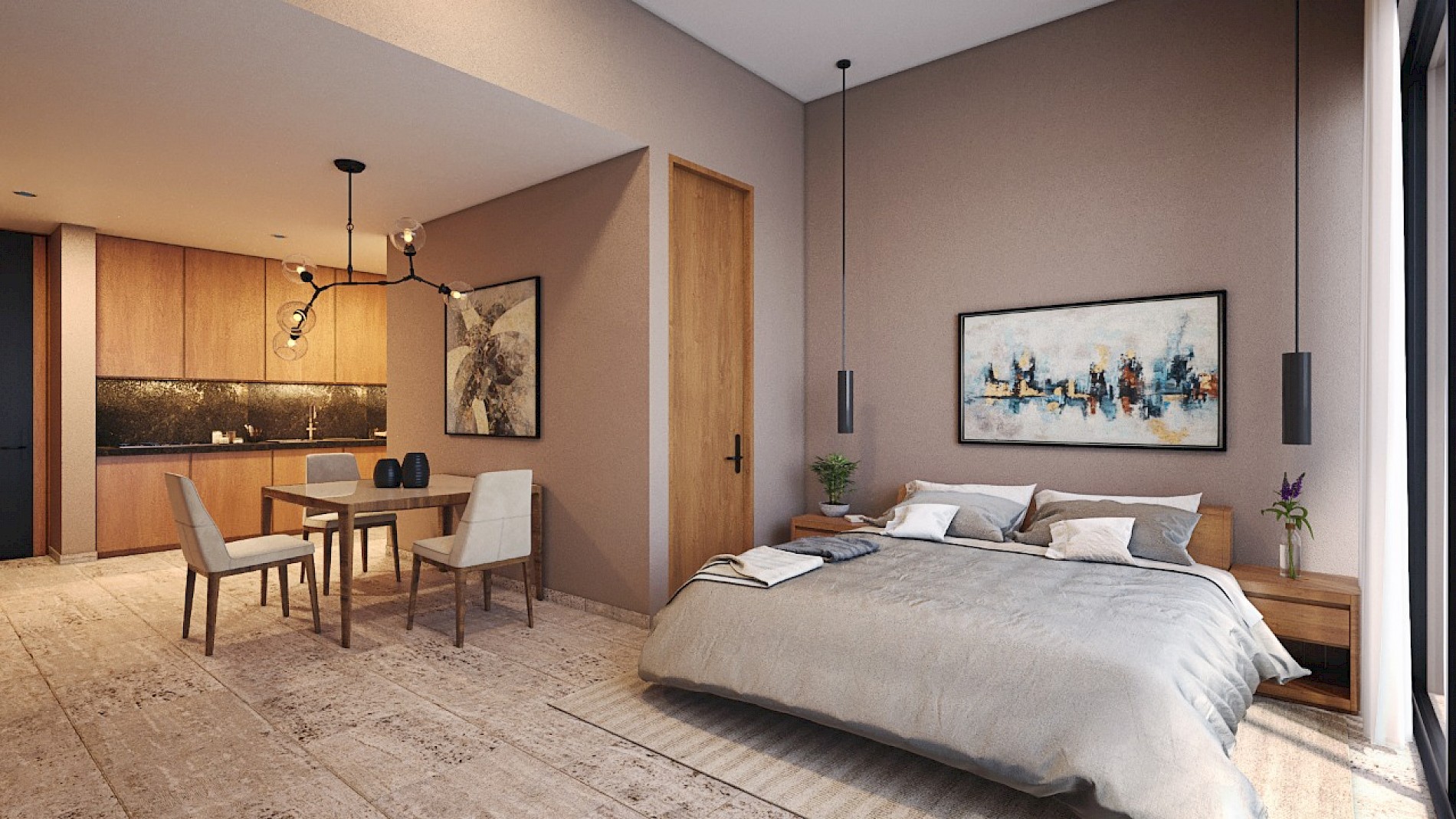 Suite hotelera en Torre Triada