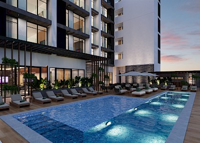 Studio en Torre Temozón, mod. C