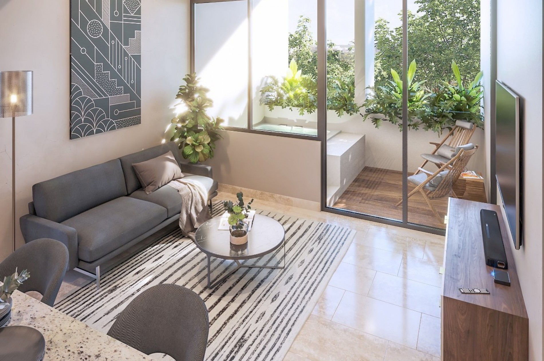 Penthouse en Mira, mod. A