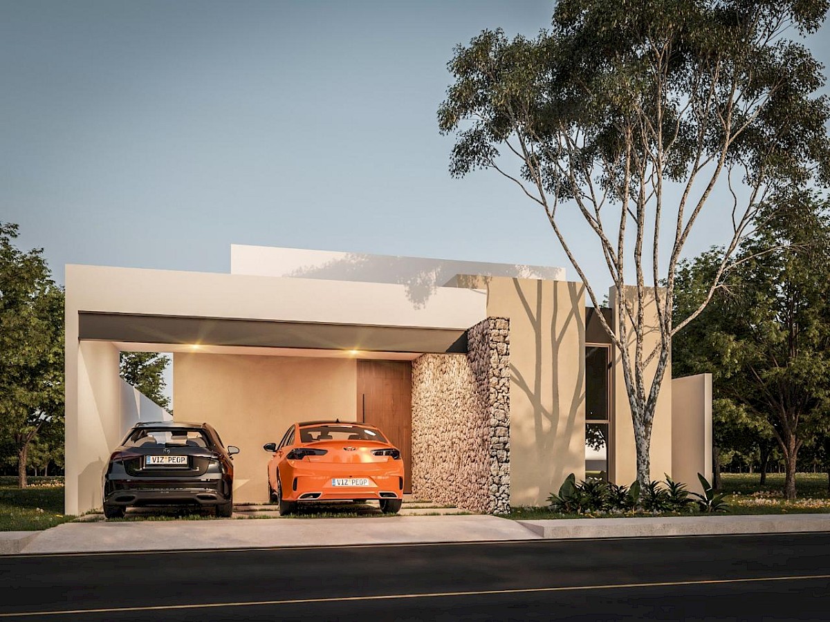 Casa en Praderas del Mayab, mod. Onix