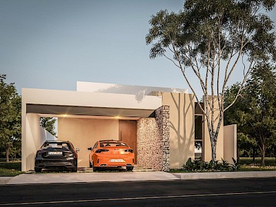 Casa en Praderas del Mayab, mod. Onix