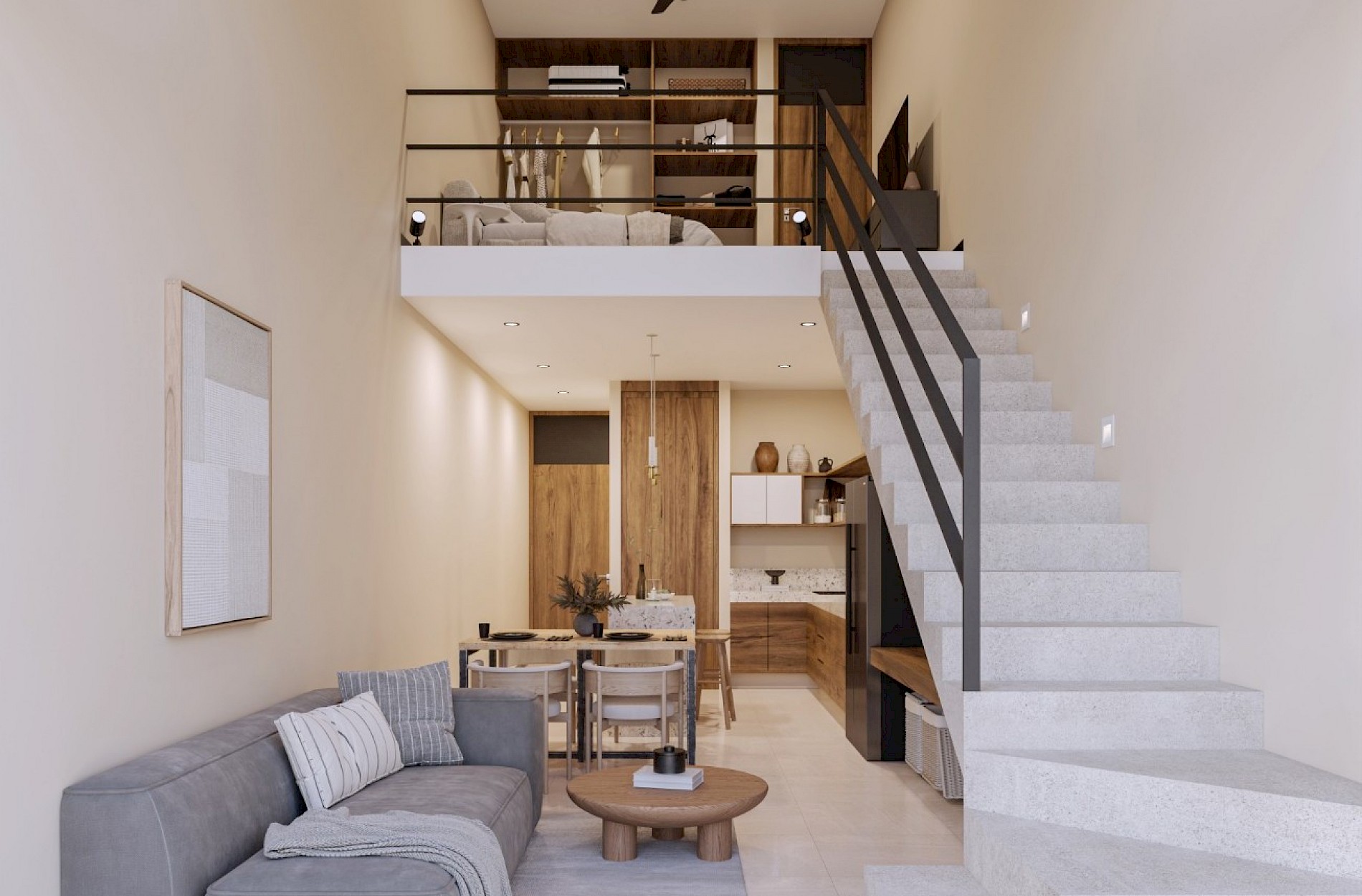 Departamento en Kenúa, mod. D