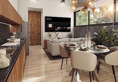 Departamento en Tura, San Ramón Norte, mod. Single