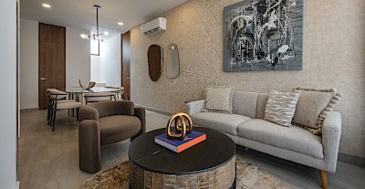 Departamento en Green, mod. Olive -1 hab + estudio