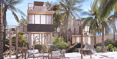 Villa en Bajareque Telchac, mod. A