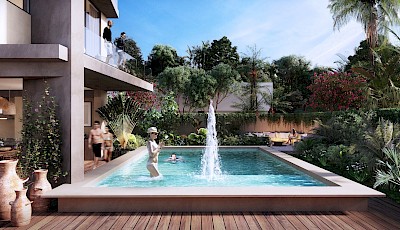 Departamento en Xu Chicxulub, mod. Garden Suites