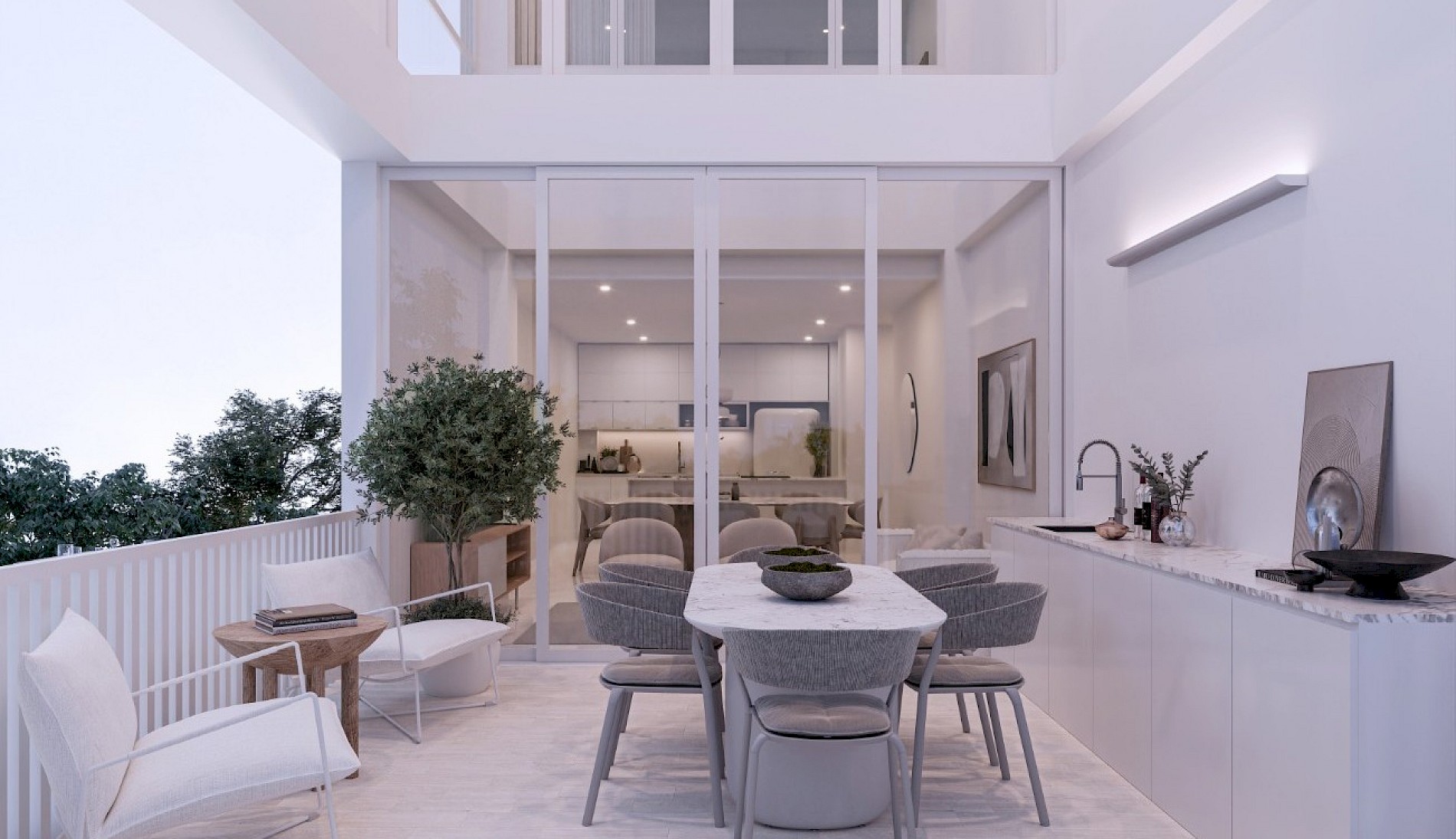 Departamento en White East, mod. High Plus