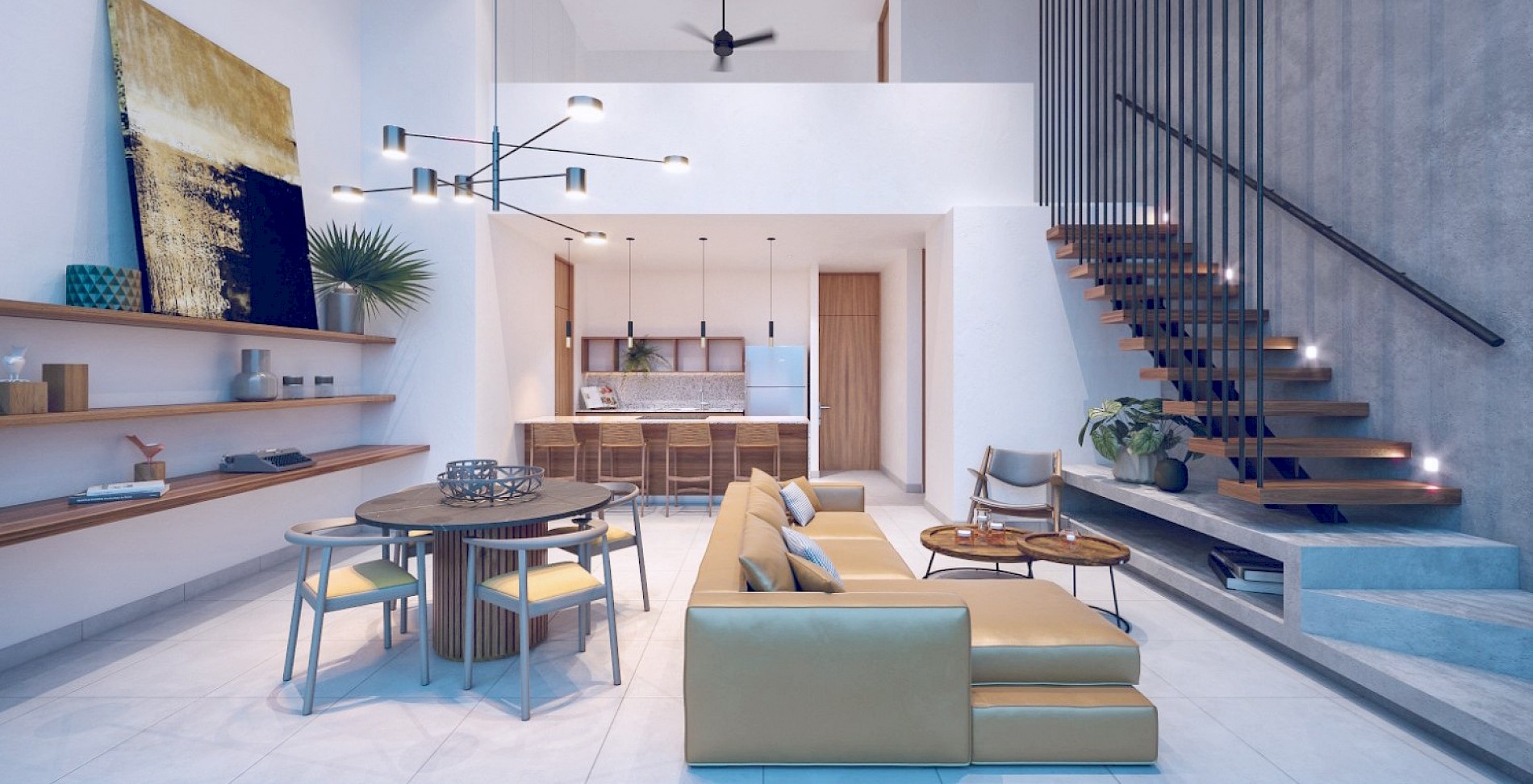 Departamento en Uno Living, mod. Duplex