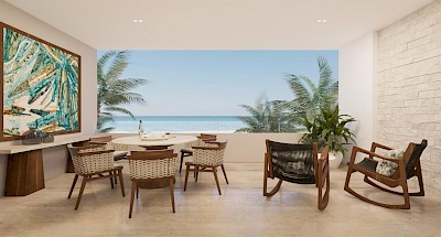 Departamento en Madeira Chicxulub, mod. Estándar