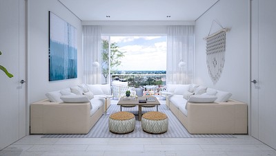 Departamento en Infiniti, Torre B1, mod. 2 hab