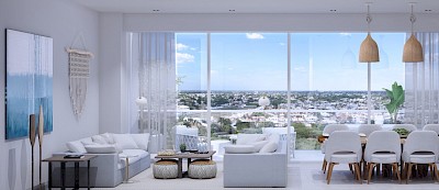 Departamento en Infiniti, Torre A2, mod. 2 hab plus