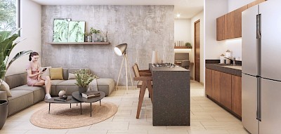 Departamento en Muven, mod. A