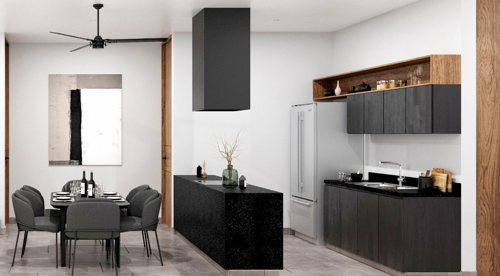 Departamentos en Banuh, mod. 2B-Nivel 1