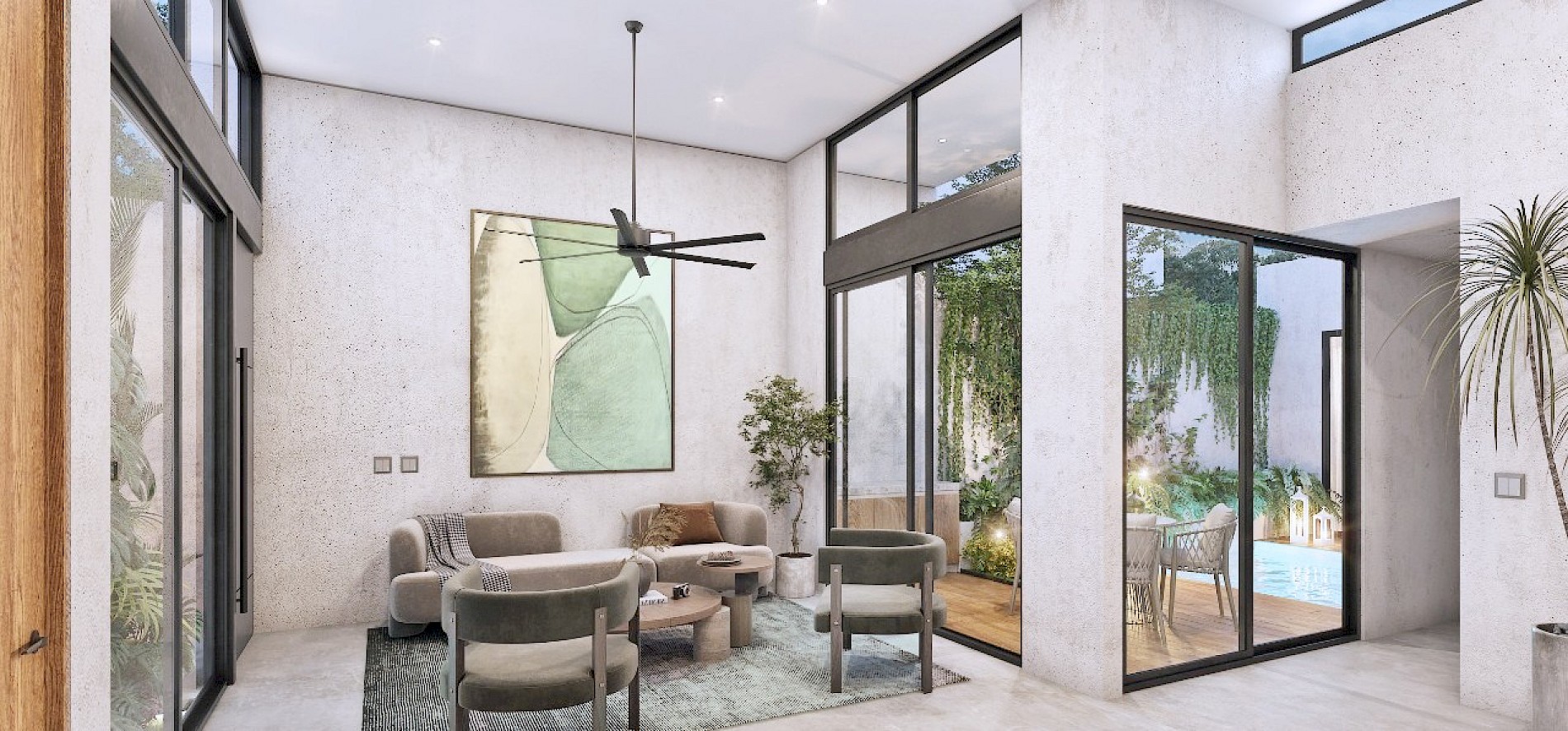 Residencia en Dzityá, mod. Georgina